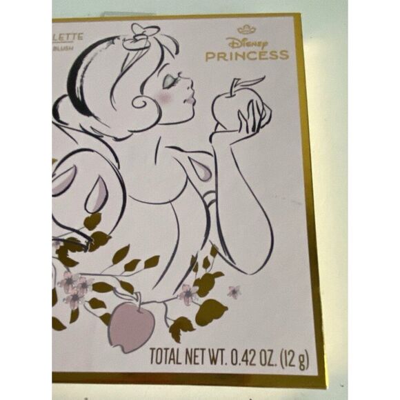 Disney SNOW WHITE 6 Shade Complexion Palette Blush Highlighter Bronzer Mirror - Picture 4 of 11